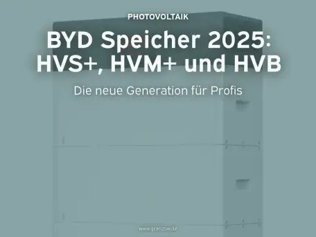 BYD Speicher 2025: HVS+, HVM+ und HVB – Die neue Generation für Profis