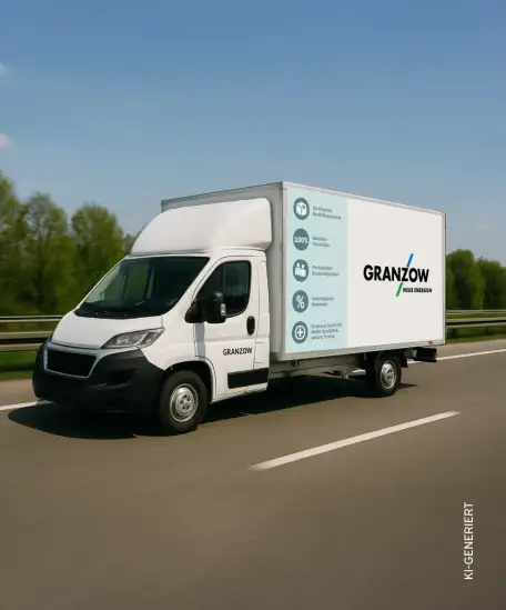 Granzow Lieferwagen, fahrend mit Blitzschneller Lieferung ab Lager 